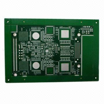 China Multiple-layered PCB, Mechanical Blind Via 0.35mm and Thick Copper Board for sale