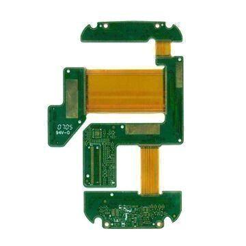 China 4 layer Rigid-flex PCB with Stiffener, FR4 and PI Material for sale