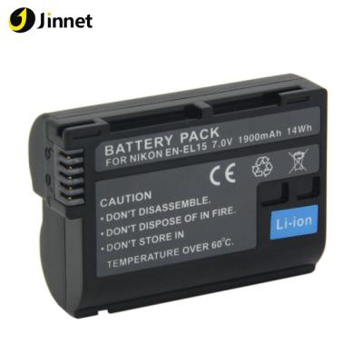 China Jinnet camera for ni kon D750 camera battery EN-EL15 ENEL15 EN EL15 EN-EL15B for sale