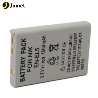 China Camera EN-EL5 Jinnet 1500mah lithium ion battery for ni kon 5000 5100 for sale