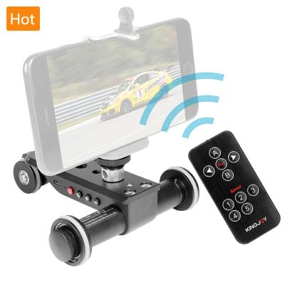 中国 Electronic Motorized 5 Speeds 3-Wheel Photography wireless remote control shooting moving camera dolly 販売のため