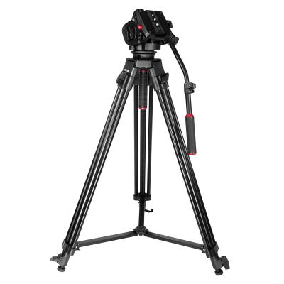 China Portable Flexible Travel Professional Aluminum DSLR Stand Carbon Fiber Phone Camera Tripod for Video Cameras for sale