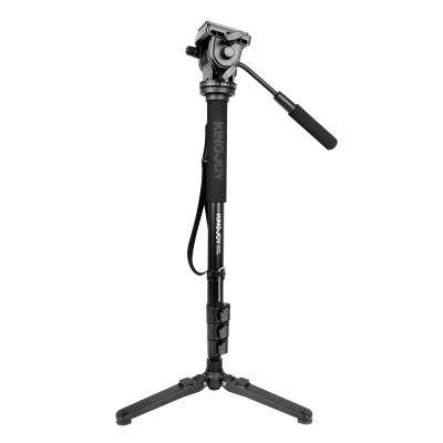 中国 Kingjoy Adjustable aluminum Alloy camera monopod portable lightweight monopod Tripod stand for dslr camera autodyne photo video 販売のため