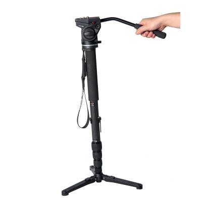 China Kingjoy professional aluminum oem monopod camera stand for dslr camera MP4208+VT3510 for sale