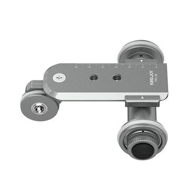 中国 3 Wheels Electrical Slider Dolly Car Anodization Processed Aluminum Alloy For Camera Tripod 販売のため