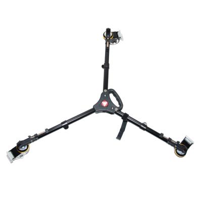 Китай High Margin Video Tripod Dolly 3 Wheels Camera Tripod Slider For Studio Photo Shooting продается