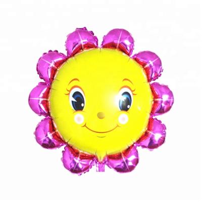 China Advertising Toy Sunflower Helium Balloon Inflatable Balloon Party Decoration for sale