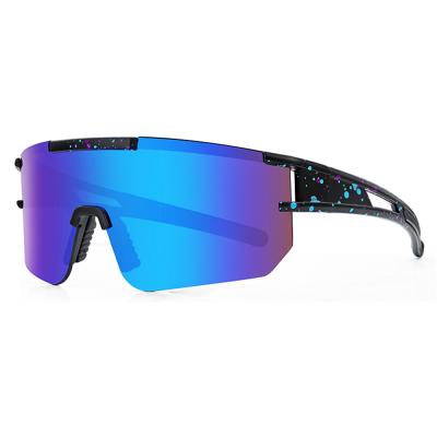 China Anti UV/Sand/Glare 2021 Trending Products MTB Mountain Road Bike Eco-Friendly Rimless Sunglasses Riding Sports Glass Eyewear for sale