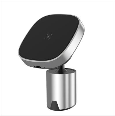 China 15W Mobile Phone Air Vent Car Wireless Charger Magnetic Wireless Charger For Mobile Phone Magnetic Magic Wireless Charging for sale