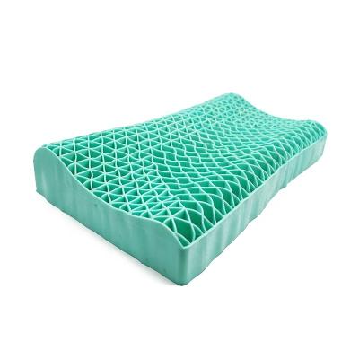 China 2022 Newest Popular Mid Size Anti-bacteria Grid Strip Pillow for sale