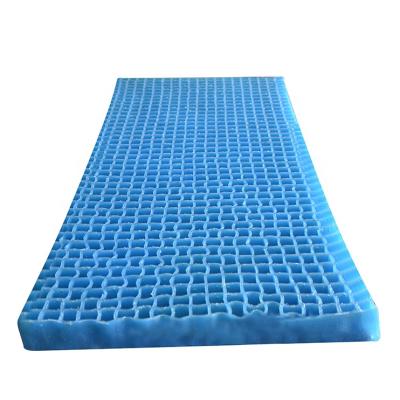 China Foldable hot luxury sleeping layer egg crate fresh gel gel topper sobrecolchon mattress for sale