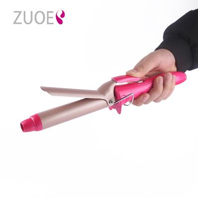 China Ceramic Coating ZUOER Best Different Size Curling Iron Electric Hair Curlers, Rotating Hair Curler Equipment for sale