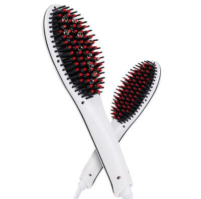 China 2018 Hot Selling Lowest Price Hair Salon Electric Hair Straightener Massage Comb, Hair Brush Straightener With LCD Digital Display for sale