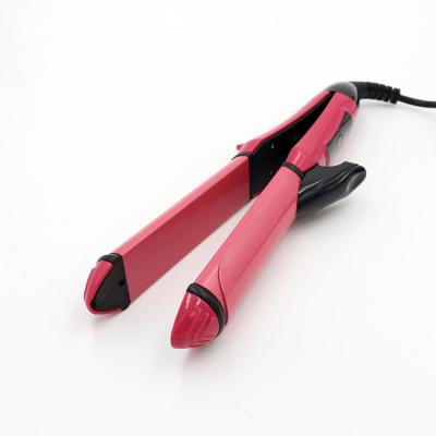 China Wholesale Mini Ionic Roller Ceramic Coating Iron Hair Curler & Flat Hair Curler & Straightener High Quality for sale