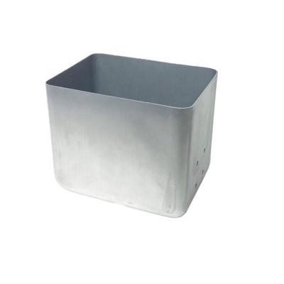 China OEM Product Aluminum Custom Stamping Deep Drawn Square Box Ice Bucket Deep Drawn Part for sale