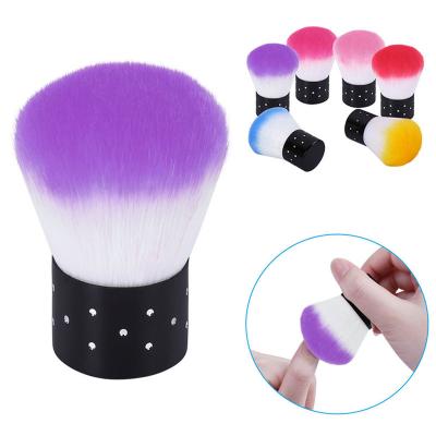 China NAIL Nail Brush Tools Folder Nail Art Care Manicure Pedicure Soft Remove Dust Remover Acrylic&UV Powder Remover Low Angle Brush for sale