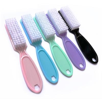 China NAIL Nail Brush Cleaning Remove Dust Sweep Nail Tools Dust Remover Plastic Nails Art Manicure Care Accessory Tools for sale