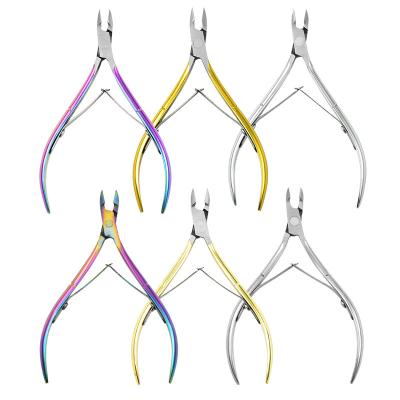 China CUTICLE 1 Pcs Cuticle Nipper Clipper Scissors Stainless Steel Nail Nails Art Skin Trim Cutter Remover Manicure Pedicure Accessories Dead for sale