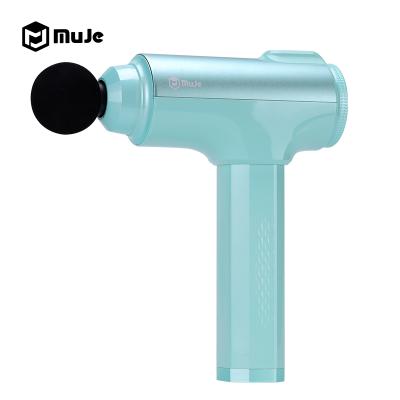 Chine 2021 MUJE M4 Deep Muscle Cordless Massage Gun Mini Handheld Electric Body deep Massager 24v digital body massage gun à vendre