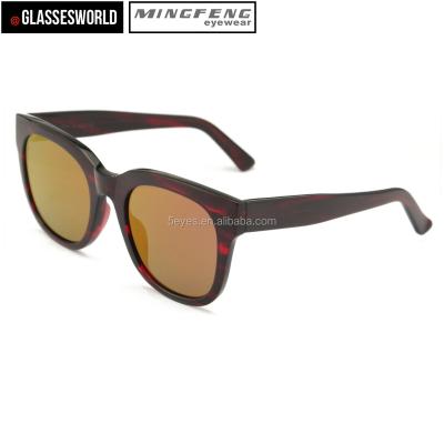 China HOT Vintage Anti UV400 Acetate Sunglasses Good Sales OEM Sunglasses Made In China for sale