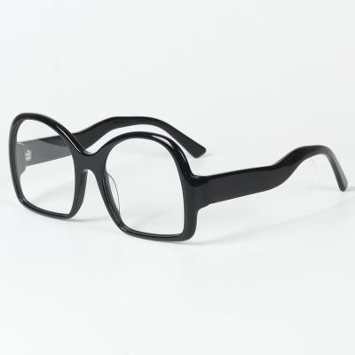 China Fashion Trendy Custom Acetate Glass Eyewear Optical Frame In Stock M4113 for sale