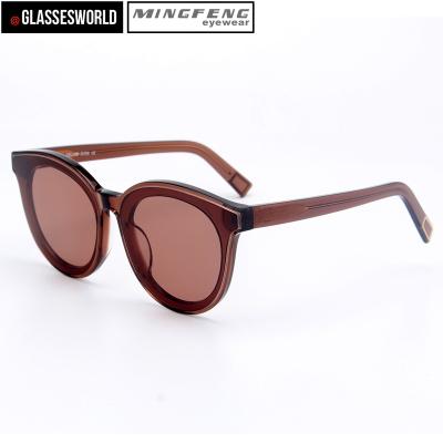 China Fashion High Quality Handmade Sunglasses Custom Acetate Polarized UV400 Sunglasses Unisex Sun Glasses for sale