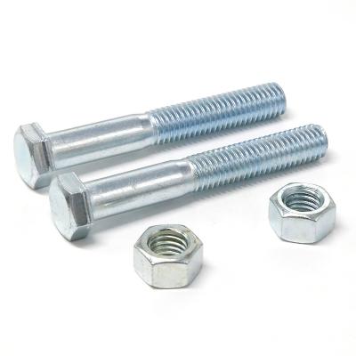 China Structural steel; Metal Buliding; Oil& Gas ; Tower& Polish; Wind Power Good Quality Cheap Price Hex Bolt Bolts And Nuts Galvanized Hex Bolt And Nut Carbon Steel for sale