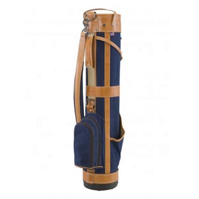 China Canvas PU Leather Golf Pencil Bag for sale