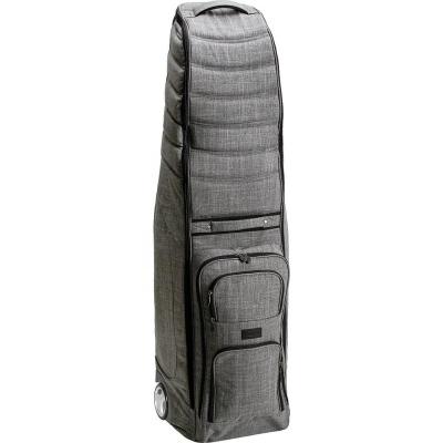 China Custom Polyester Canvas Golf Travel Cover With Wheels for sale