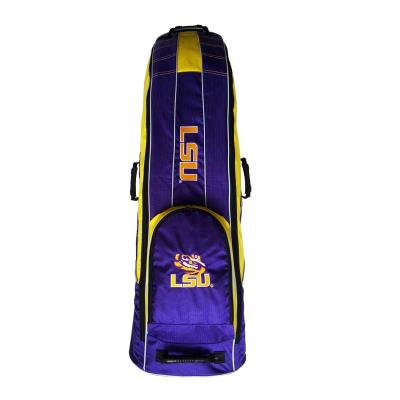 China Polyester Rolled Golf Travel Bag Golf Travel Cover With Wheels for sale