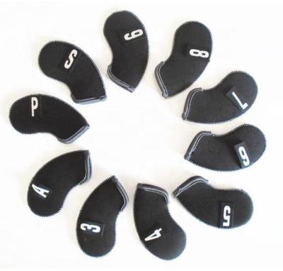 China Neoprene OEM Golf Clubs Cover Neoprene Golf Head Cover Set Iron Covers for sale