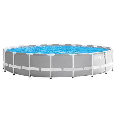 China PVC+steel guaranteed quality suitable price kids plastic swimming pool equipments for sale