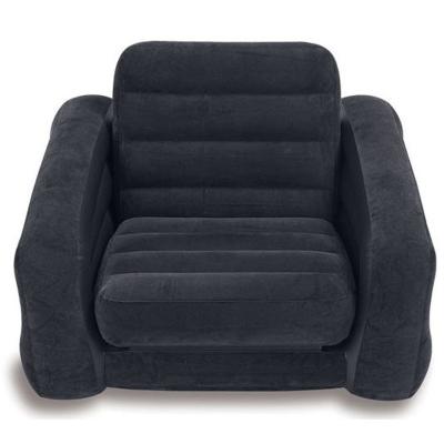 China Modern Intex 68565 Sofa Pull Out Chair Single Inflatable Bed For Adult for sale