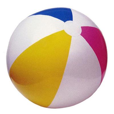 China Toy Hot Selling Good Quality INTEX-59020 BOARD SHINING BALL Inflatable PVC Beach Ball for sale