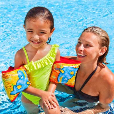 China Intex 56659 Intex PVC Intex 56659 Inflatable Sleeve Children's Toy Gift Learn Ring Children Swimming Shark Wrap Water Arm Float for sale