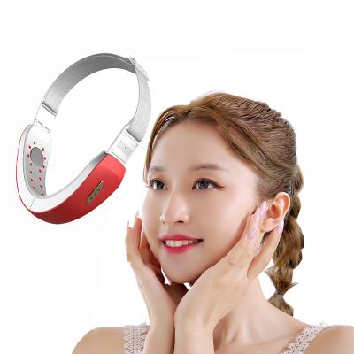 China OEM factory direct electric smart face v shape slim face lift instrument for face slim and v shape face mount with built in battery for sale