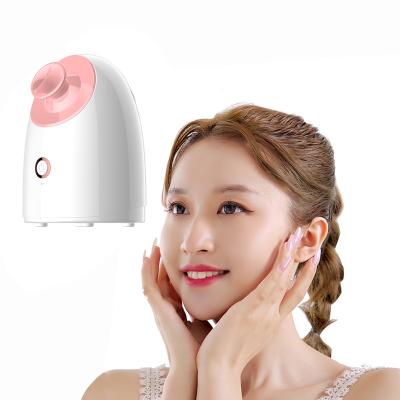 China Amazon Selling Hot Spa Moisturizer Mini Face Steamer Mini Facial Steamer For Home Use Or Travel for sale