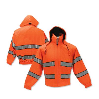 China EN20471 Wholesale Safety PPE Waterproof Men's Clothing Winter Reflective Waterproof Jacket for sale