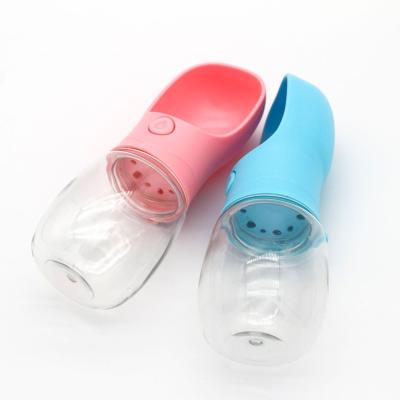 China Automatic Pet Water Dispenser Travel Dispenser Cat Dog Water Bottle Food Automatic Smart Portable Driver Drinker for Pets for sale