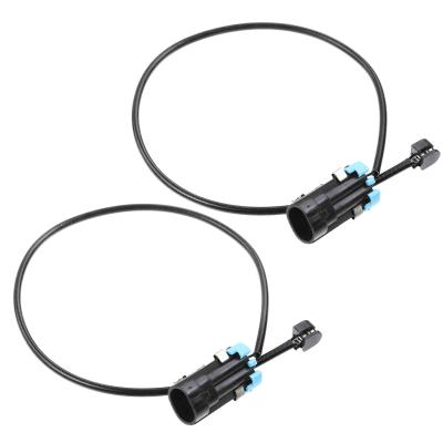 China 2x Front Disc Brake Pad Wear Sensor for Cadillac DeVille 99-02 Seville 1998-2002 for sale