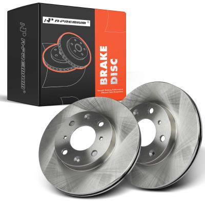 China Front Disc Brake Rotors for Honda Civic 1990-2000 Civic del Sol 1993-1997 CRX for sale