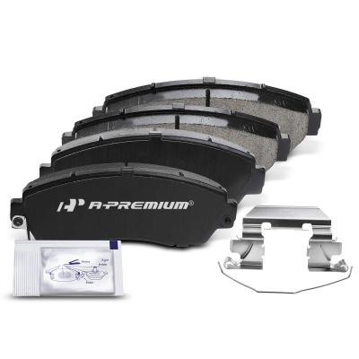 China 4pcs Front Driver & Passenger Ceramic Brake Pads with Sensor for Honda Civic Crosstour CR-V Subaru Legacy Acura RDX for sale