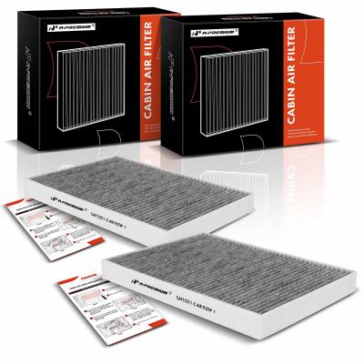 China 2x Activated Carbon Cabin Air Filter for Audi A4 17-20 A6 A8 Quattro Q5 Porsche for sale