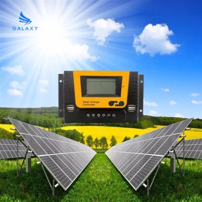 China Solar charger controller High power 12v 24v 36v 48v 10a 20a 30a 40a 50a 60a 80a mini pwm lithium battery charger controller for sale