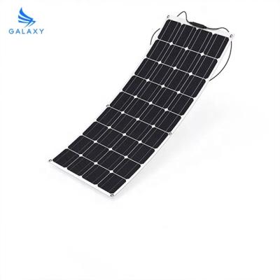 China Camping/Yacht/Caravan Solar Panel 100W 300w 330w 350w 400w 500w 1000w Monocrystalline Flexible Solar PV Panels With CE TUV ETL CEC for sale