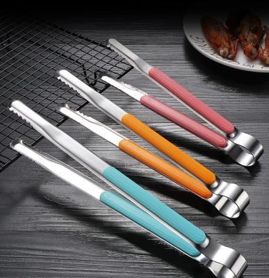 China Long Viable Yakiniku Mini Stainless Steel Grill Kitchen Japanese Food Tongs for sale