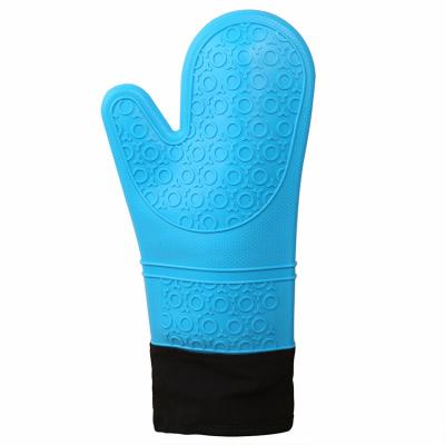 China A Wholesale High Quality Non-Slip Silicone Heat Resistant More Superior Oven Mitts for sale