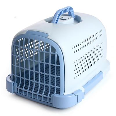 China Designer Dog Kennels Travel Game Bird Rabbit Cage Pet Carrier Stored Plastic Chambers for sale