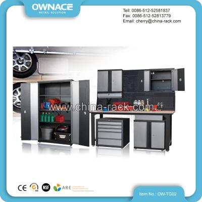 China Heavy Duty Hot Sale Combination Metal Garage Storage Cabinet for sale