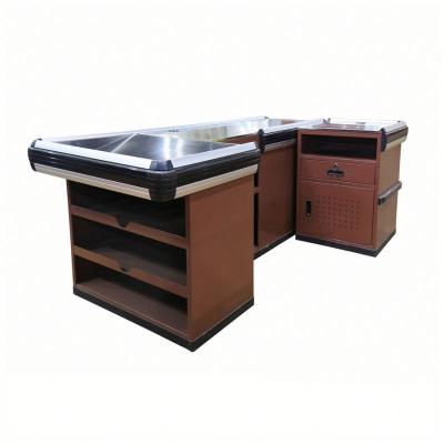 China Supermarket; Cheap Front Desk Ownace Cashier Desk High Quality Design for sale